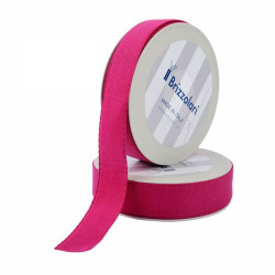 Fettuccia nastro 25 metri 100% cotone CICLAMINO