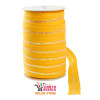 Nastro 100% cotone GIALLO con inserto 20 metri