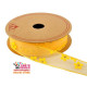 Nastro organza GIALLO 10 metri