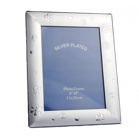Cornice portafoto SILVER FLOWERS 15x20
