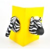 Cornice safari doppia tessuto e pelouches 13x18 zebra