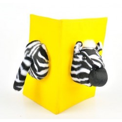 Cornice safari doppia tessuto e pelouches 13x18 zebra