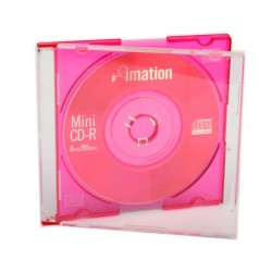 Mini cd 8cm Imation fucsia