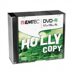 10 DVD -R 4,7gb Emtec
