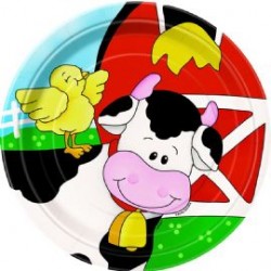 Piatti carta FATTORIA cm 17,8 - 8pz Piatti carta FATTORIA cm 17,8 - 8pz