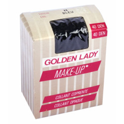 Collant coprente 40 DEN Golden Lady tg. II BLEU