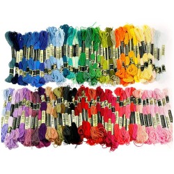 Matassine ricamo DMC moulinè da colore 400 a 799 Matassine ricamo DMC moulinè da colore 400 a 799