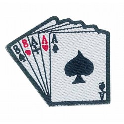 Toppa patch decorativa POKER Toppa patch decorativa POKER