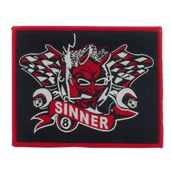 Toppa patch decorativa SINNER DEVIL Toppa patch decorativa SINNER DEVIL