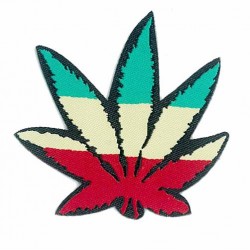 Toppa patch decorativa CANNABIS FLAG Toppa patch decorativa CANNABIS FLAG