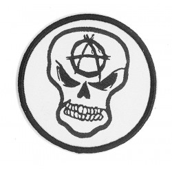 Toppa patch decorativa TESCHIO ANARCHIA Toppa patch decorativa TESCHIO ANARCHIA