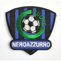 Patch stemma CALCIO NEROAZZURRO 3pz Patch stemma CALCIO NEROAZZURRO 3pz