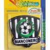 Patch stemma CALCIO BIANCONERO 3pz