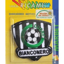 Patch stemma CALCIO BIANCONERO 3pz Patch stemma CALCIO BIANCONERO 3pz