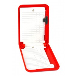 Rubrica telefonica a tasti ROSSA