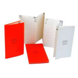 Rubrica telefonica 6x11 ROSSA