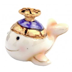 Balenottera in ceramica Balenottera in ceramica