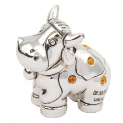 Mucca ARGENTO 925 e Swarovski