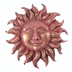 SOLE INFUOCATO cm28 fatto a mano SOLE INFUOCATO cm28 fatto a mano