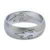 Anello FLAMES acciaio chirurgico