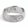 Anello FLAMES acciaio chirurgico 16mm