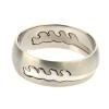 Anello FLAMES acciaio chirurgico 16mm