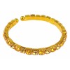 Bracciale flessibile con strass