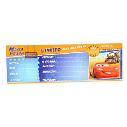 Blocchetto 15 inviti festa Disney Blocchetto 15 inviti festa Disney