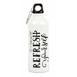 Borraccia decorata alluminio 500ml 