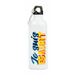Borraccia decorata alluminio 500ml 