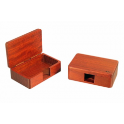 Porta biglietti da visita in legno