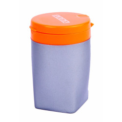 Temperamatite 3 fori barattolo arancione Temperamatite 3 fori barattolo arancione