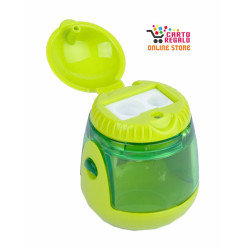 Temperamatite 2 fori OVETTO Verde mela Temperamatite 2 fori OVETTO Verde mela