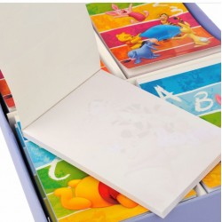 Block notes 75x105mm Winnie the Pooh ABC