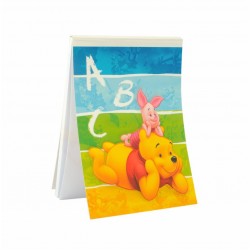 48 pz Block notes 75x105mm Winnie the Pooh