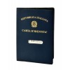 Custodia carta identità blu scuro