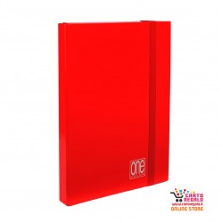 Cartellina con elastico spessore cm 3 ROSSO CORSA