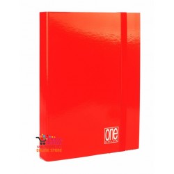 Cartellina con elastico spessore cm 5 ROSSO