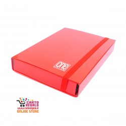 Cartellina con elastico spessore cm 7 ROSSO