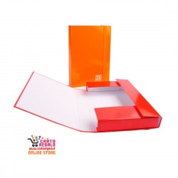 Cartellina con elastico spessore cm 7 ROSSO