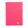 Cartellina con elastico FUCSIA FLUO dorso 12mm