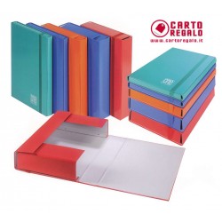 Cartellina a tre lembi con elastico