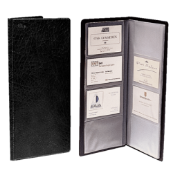 Raccoglitore portabiglietti da visita 64 tasche