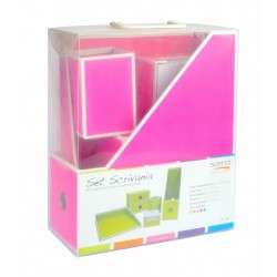 Set scrivania 5 pz FUXIA