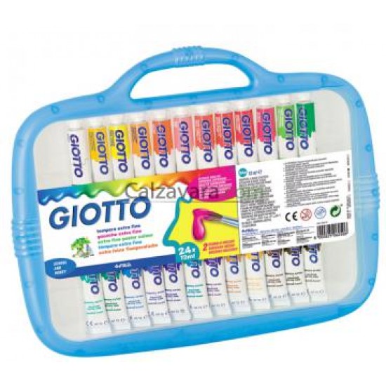 Colori tempera GIOTTO 24pz 12ml