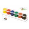 Vaschette acquerelli liquidi 6 colori CMP