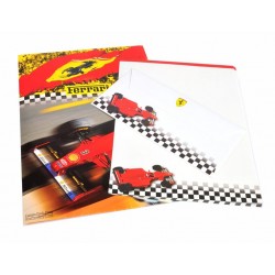 Set 10 carta e busta FERRARI by Pigna