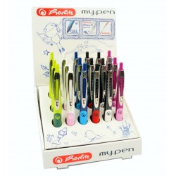 Penna sfera scatto MY PEN Gel cancellabile