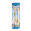 Set 2 penne tubo trasparente 17x5,5