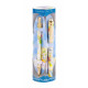 Set 2 penne tubo trasparente 17x5,5